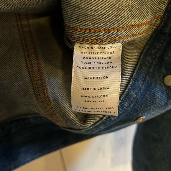 AYR Ride or Fly Denim Jacket - Picture 7 of 8